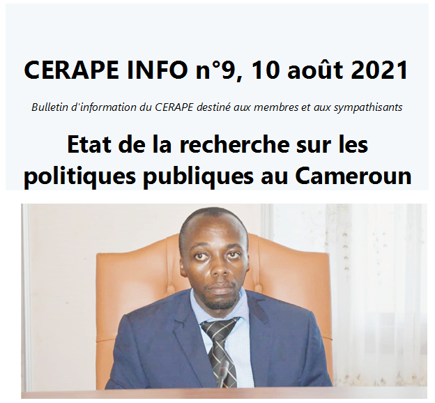 Etat de la recherche sur les politiques publiques au Cameroun